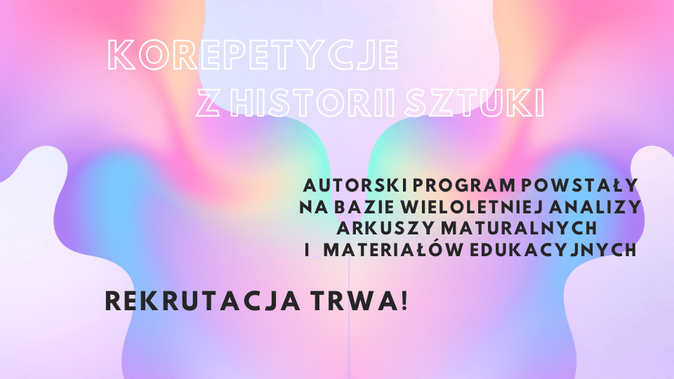 historia sztuki dla maturzystów